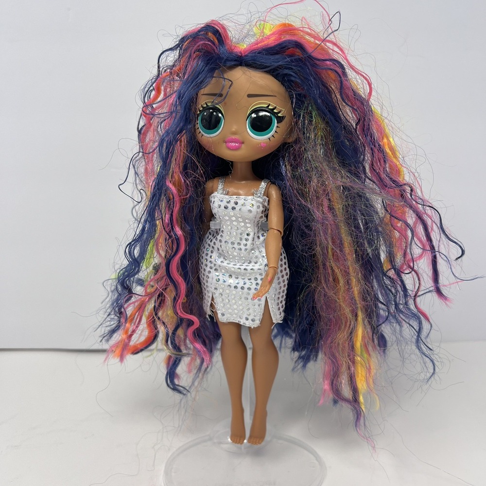 LOL Surprise OMG Sketches Fashion Doll with Rainbow Hair 2019 Incomplete